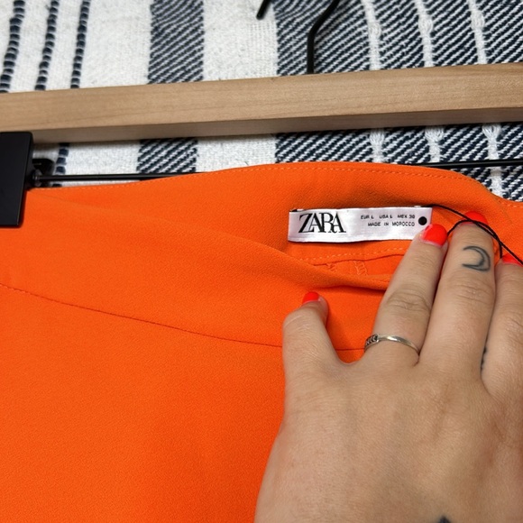 NWT Zara Wide Leg Pants - Picture 2 of 3